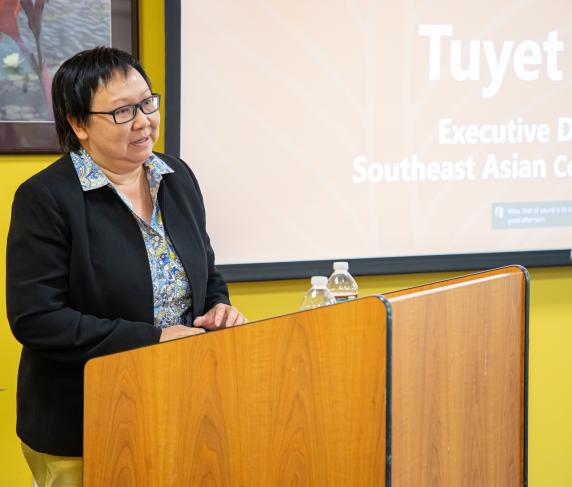 Executive Director of the Southeast Asian Coalition Tuyet Tran