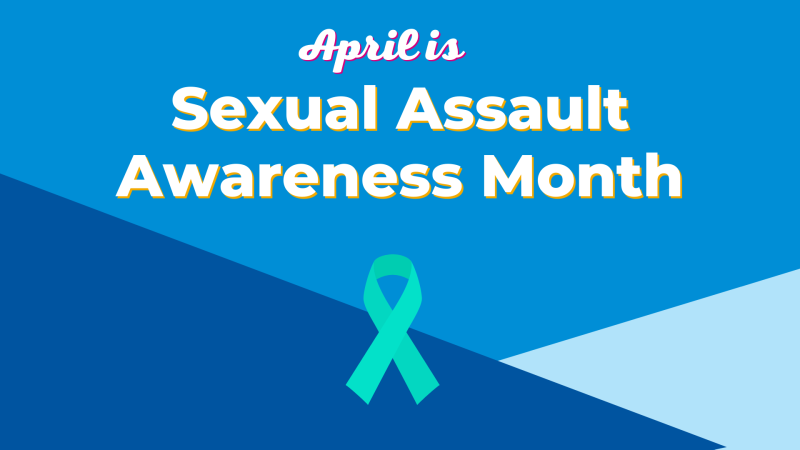 Sexual assault awareness ribbon