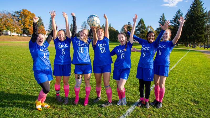 Get ready for an exciting semester of sports like Women's Soccer